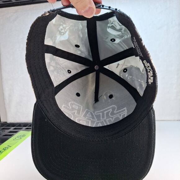 STAR WARS Movie Logo Darth Vader Luke Skywalker Snapback Hat - Picture 8 of 9